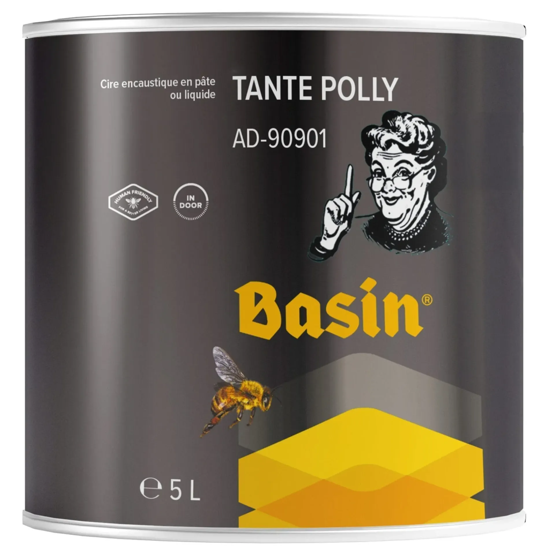 [AD-90902 (0,5 L)] TANTE POLLY WAX (AD-90902: Brown, 0,5 L)