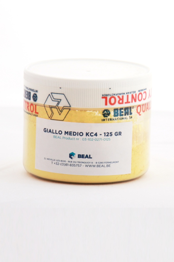 [15-10295] GIALLO MEDIO KC4 125g