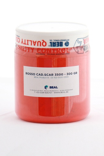 [15-10050] ROSSO CADMIO SCAR 3500 1X300g